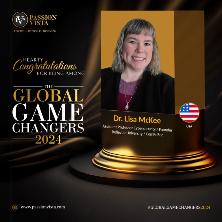 Passion Vista Global Game Changers 2024 award